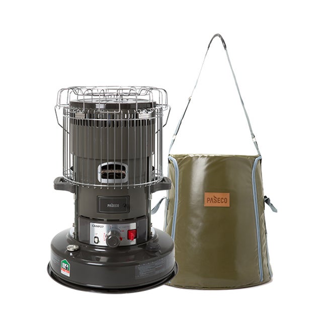 파세코 캠핑 난로 CAMP-27 다크그레이 리프트형 Co2센서 가방포함