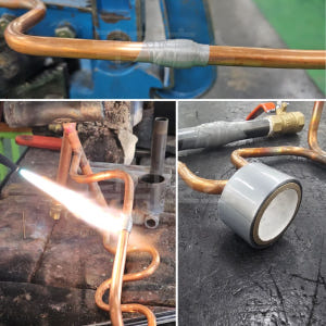 닥터호스 매직픽스 내열 실리콘테이프 보일러 연통 방화 회색 자기융착 자가... 실사용 후기 | 효과 있을까? - 상품 이미지 2