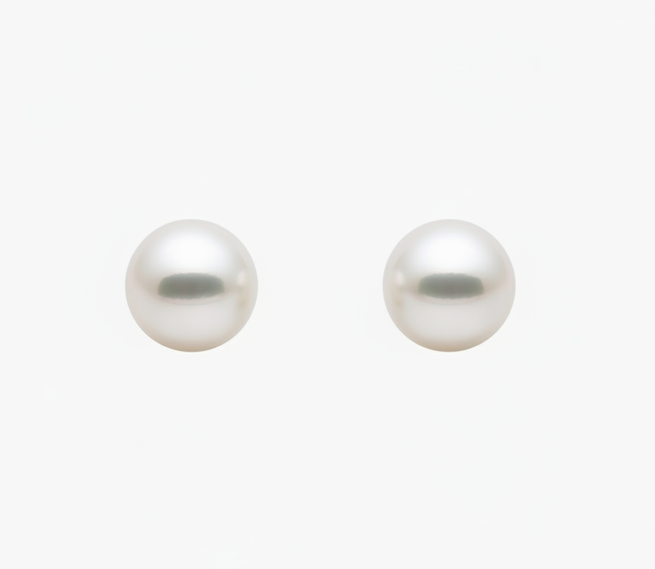 14k골드 6.0mm,7.0mm,8.0mm아코야 진주 귀걸이 - 상품 이미지