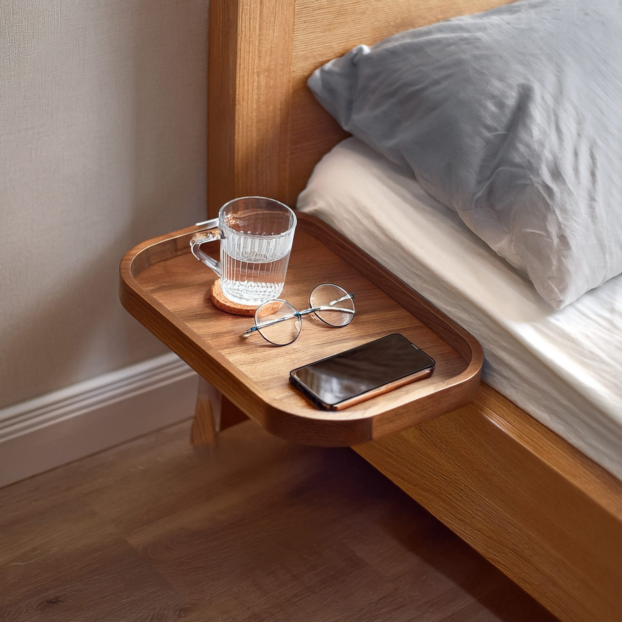 클램프형 침대 사이드선반