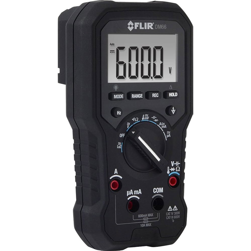 FLIR DM66 전기 및 현장 서비스 TRMS 멀티미터(VFD 모드 포함) - 상세 이미지 2