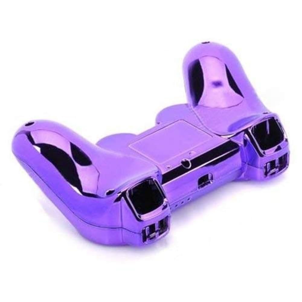 소니 플레이스테이션 3 PS3 무선 블루투스 컨트롤러 색상 보라색용 OSTENT 풀 쉘 케이스 하우징 버튼 키트 - 상세 이미지 3