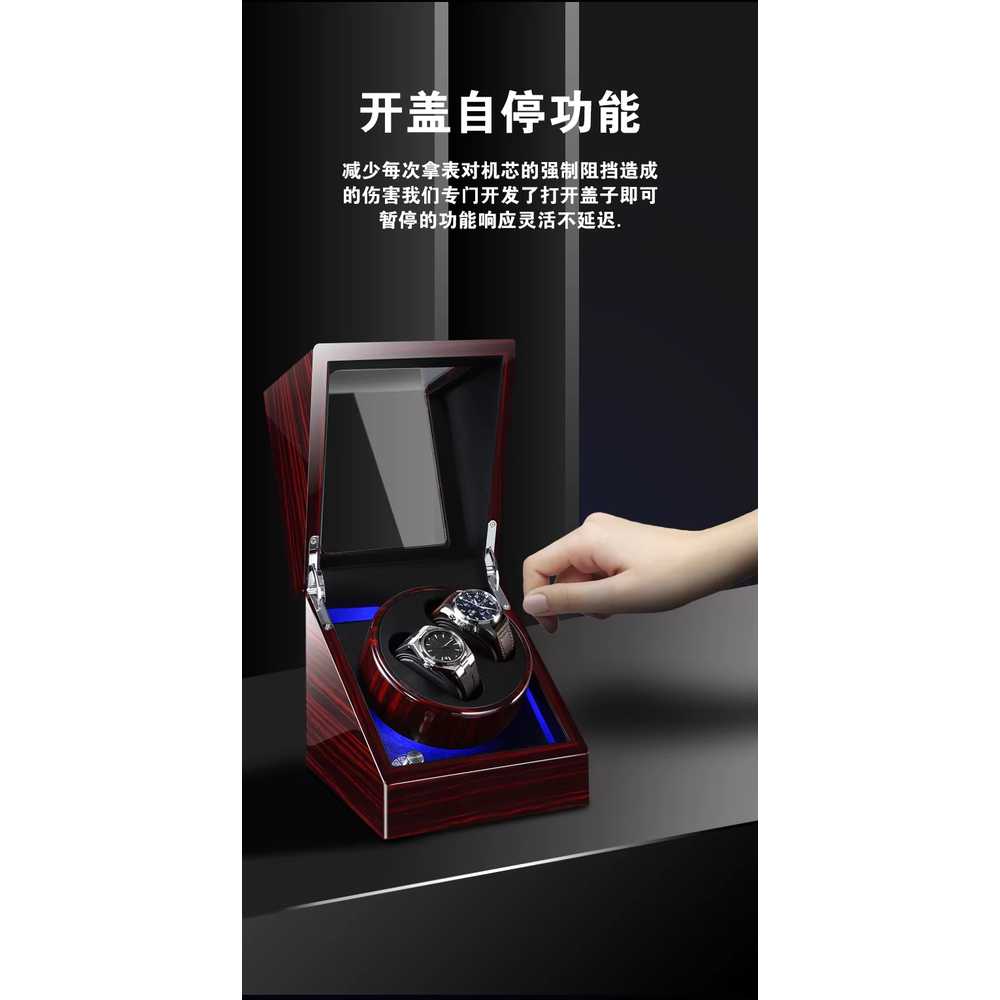 오토매틱 시계 보관함 럭셔리 보관함 저소음 와인딩 - 상세 이미지 4