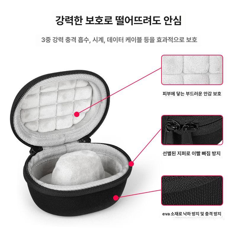 로렉스 그린 디통나 수납함 보관 박스 휴대용 워치 케이스 - 상세 이미지 3