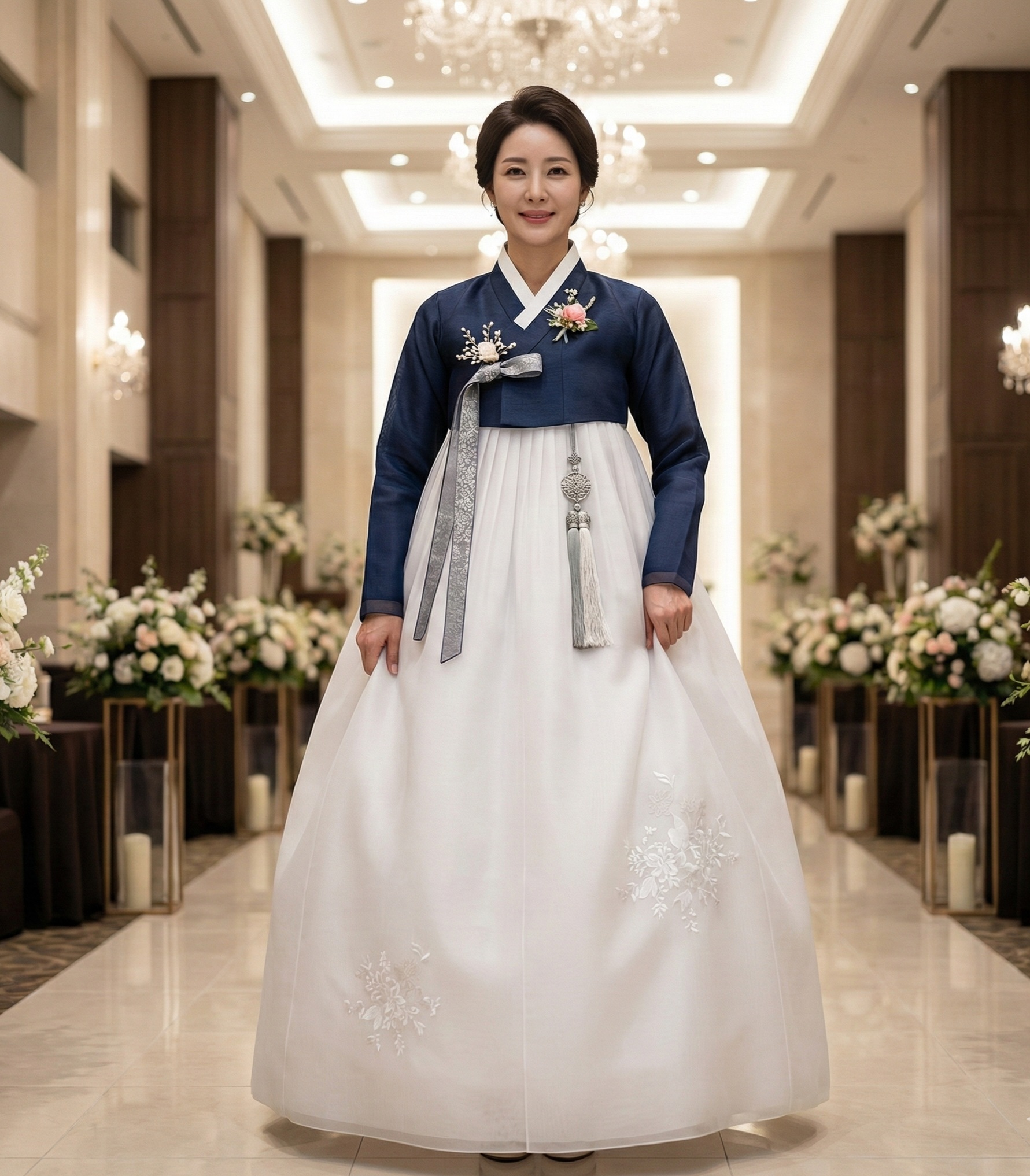 한복대여 은가비한복 하이엔드베스트20종 혼주 결혼식 여자 하객 가족 이미지 3