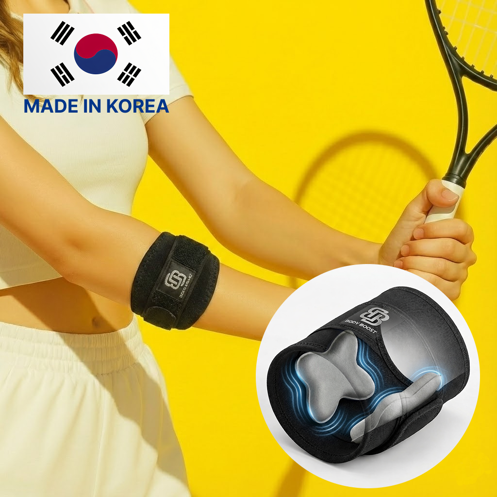 배드민턴 팔꿈치보호대 전완근 골프 테니스 엘보보호대 엘보우 제품 이미지