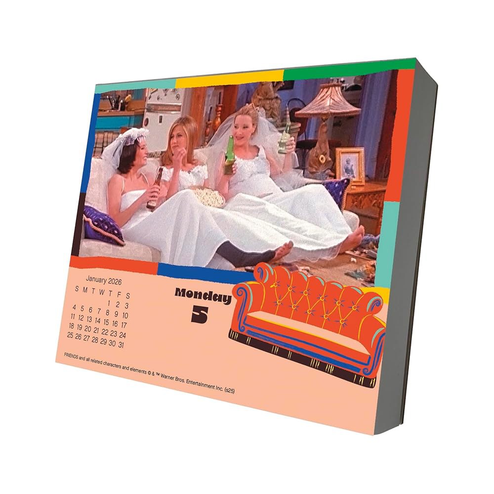 2026 Friends Day-at-a-Time Box Calendar [calendar] - 상세 이미지 2