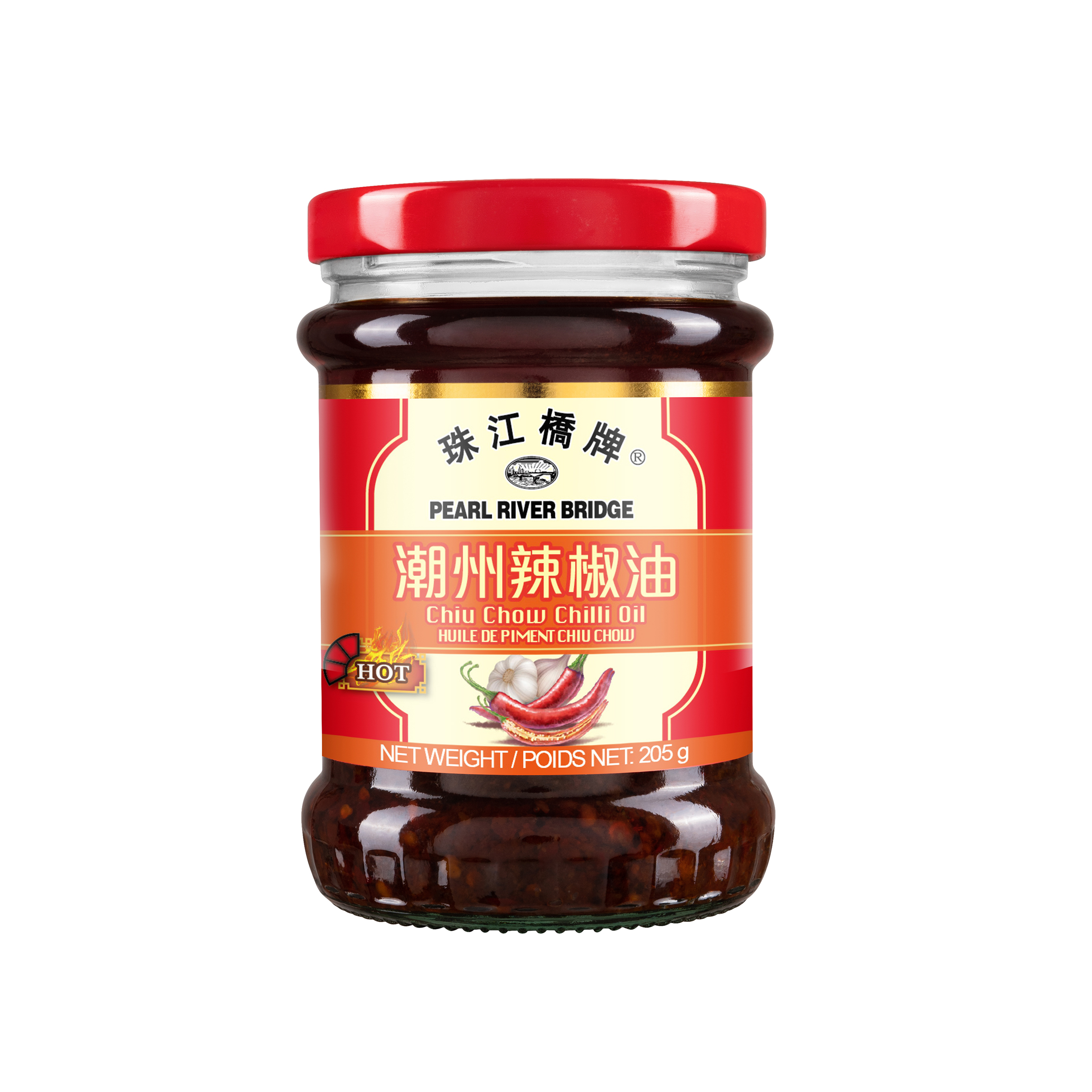 PRB 매운 치우챠우 칠리오일(고추 16% 함유) 205g, 1개 - 상품 이미지
