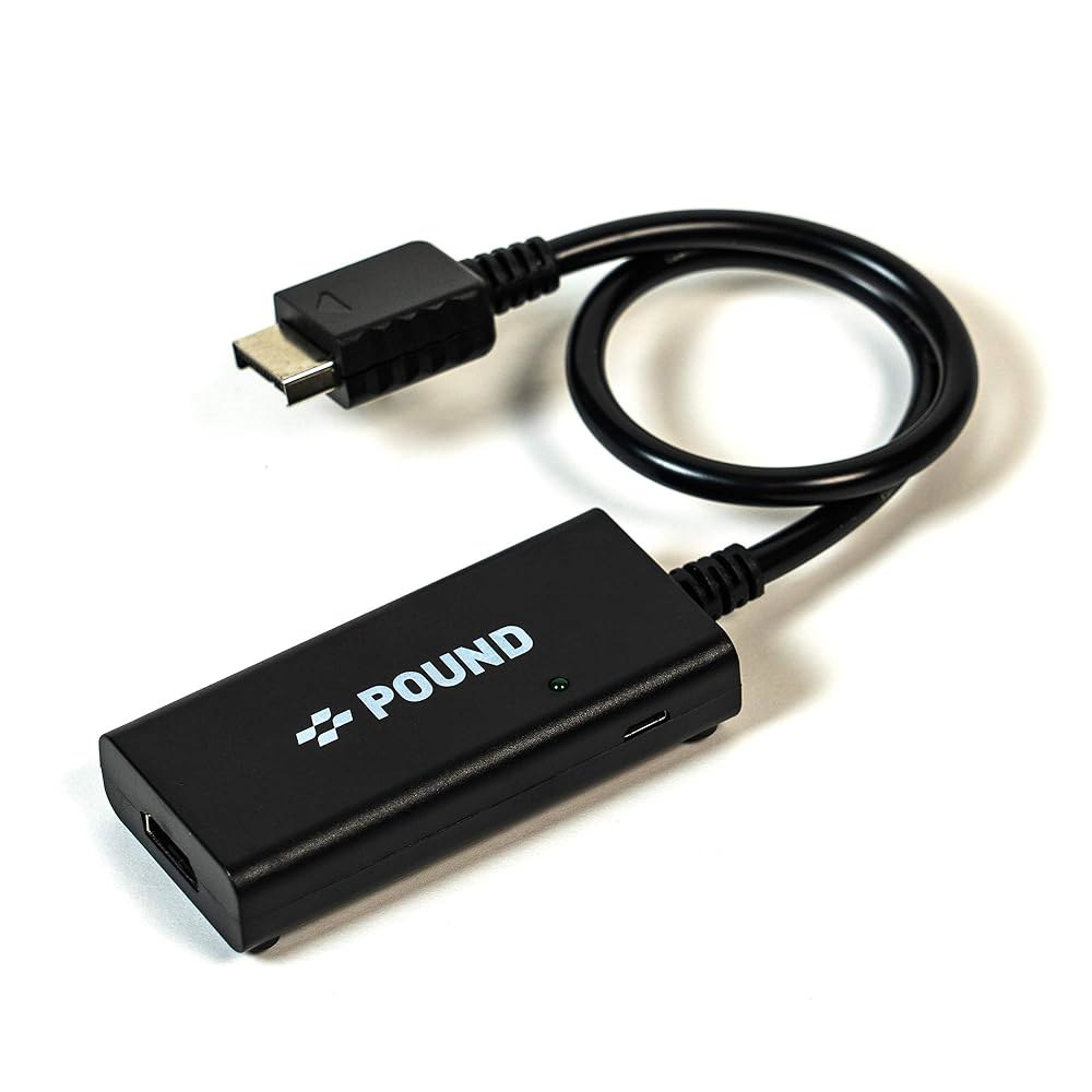 파운드 HDMI HD 링크 케이블 - PS1 및 PS2와 호환 케이블(RGB 디스플레이, 720p 해상도, 전원용 마이크로 USB 포함) - 상세 이미지 3