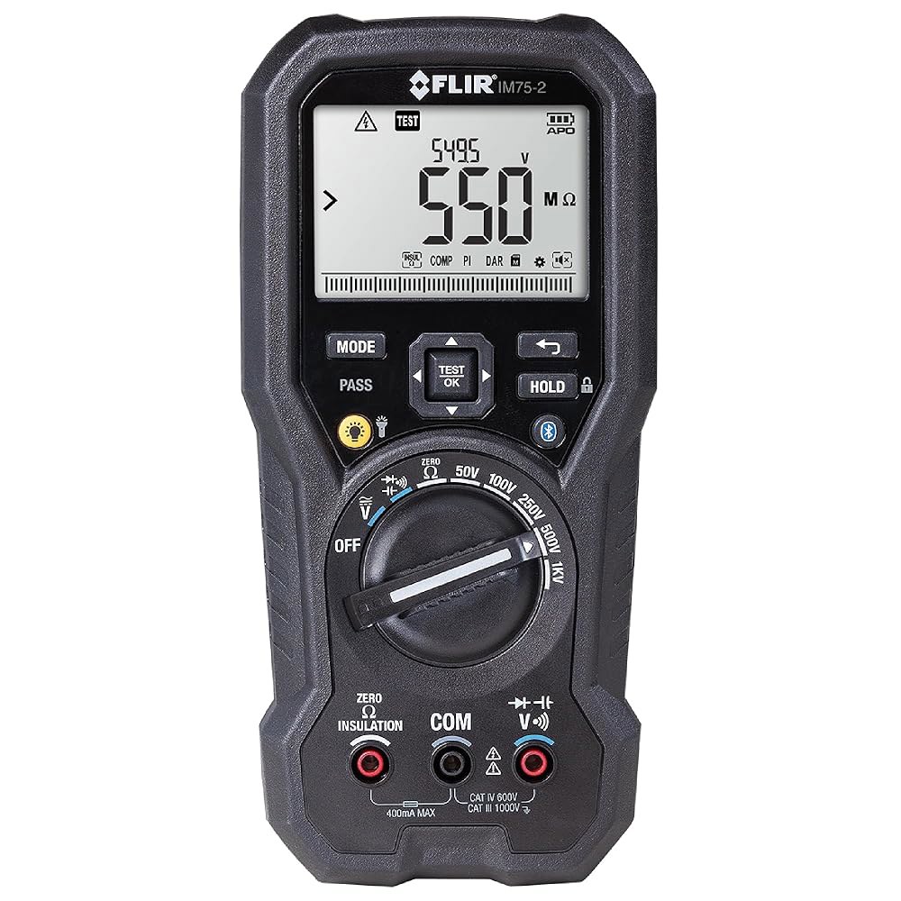 FLIR IM75-2 절연 테스터 및 디지털 멀티미터 IM75-2 - 상품 이미지