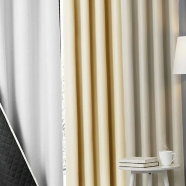 두꺼운 암막커튼 아파트거실 방한단열 안방이중 바람막이 겨울누빔