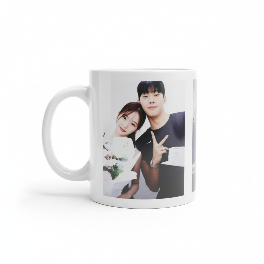 포토머그컵 주문제작 사진 머그컵 커스텀 로고인쇄 답례품 [소문팩토리] - 상세 이미지 2