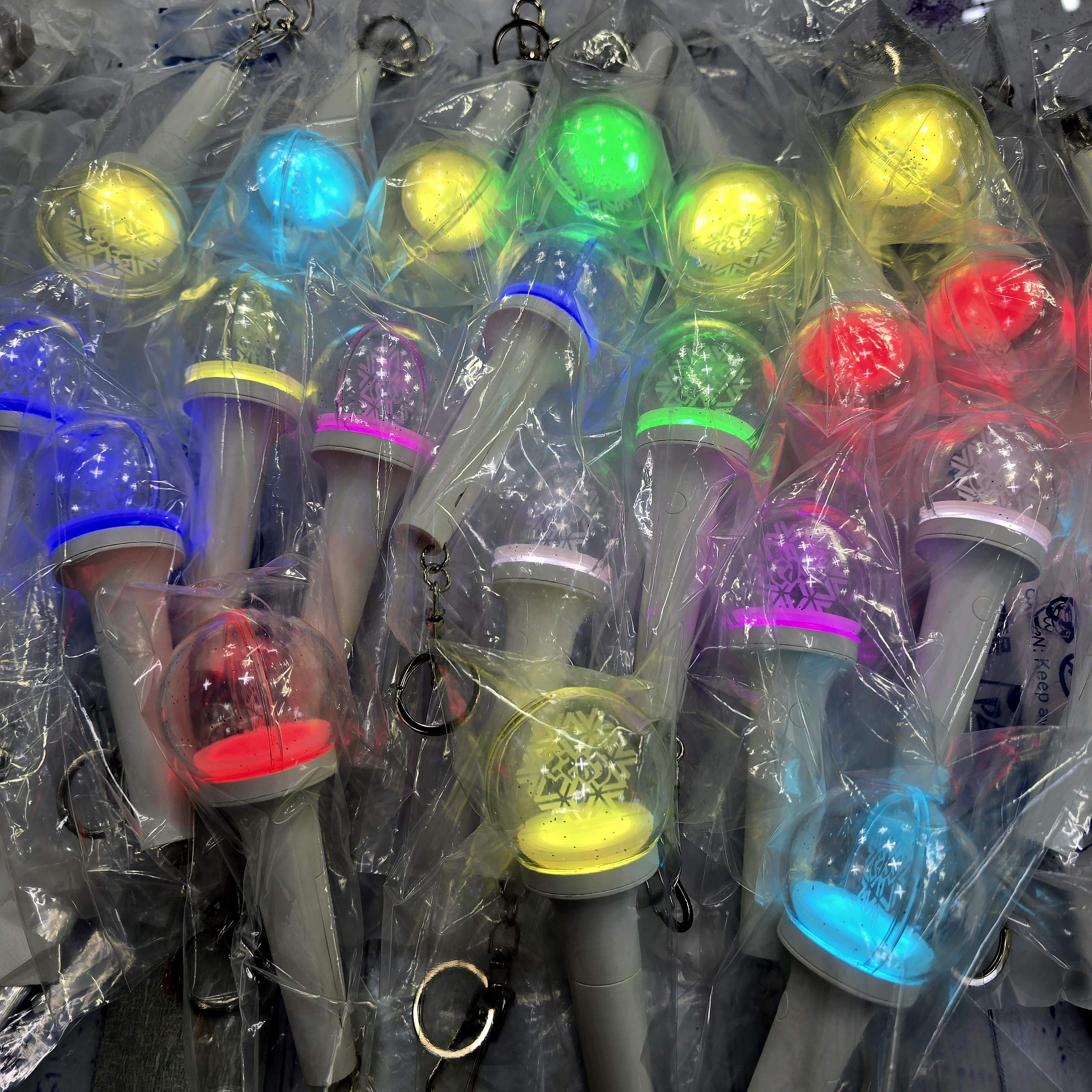 미니 응원봉 키링 led 7색,콘서트,주문제작 갤럭시 이미지 3