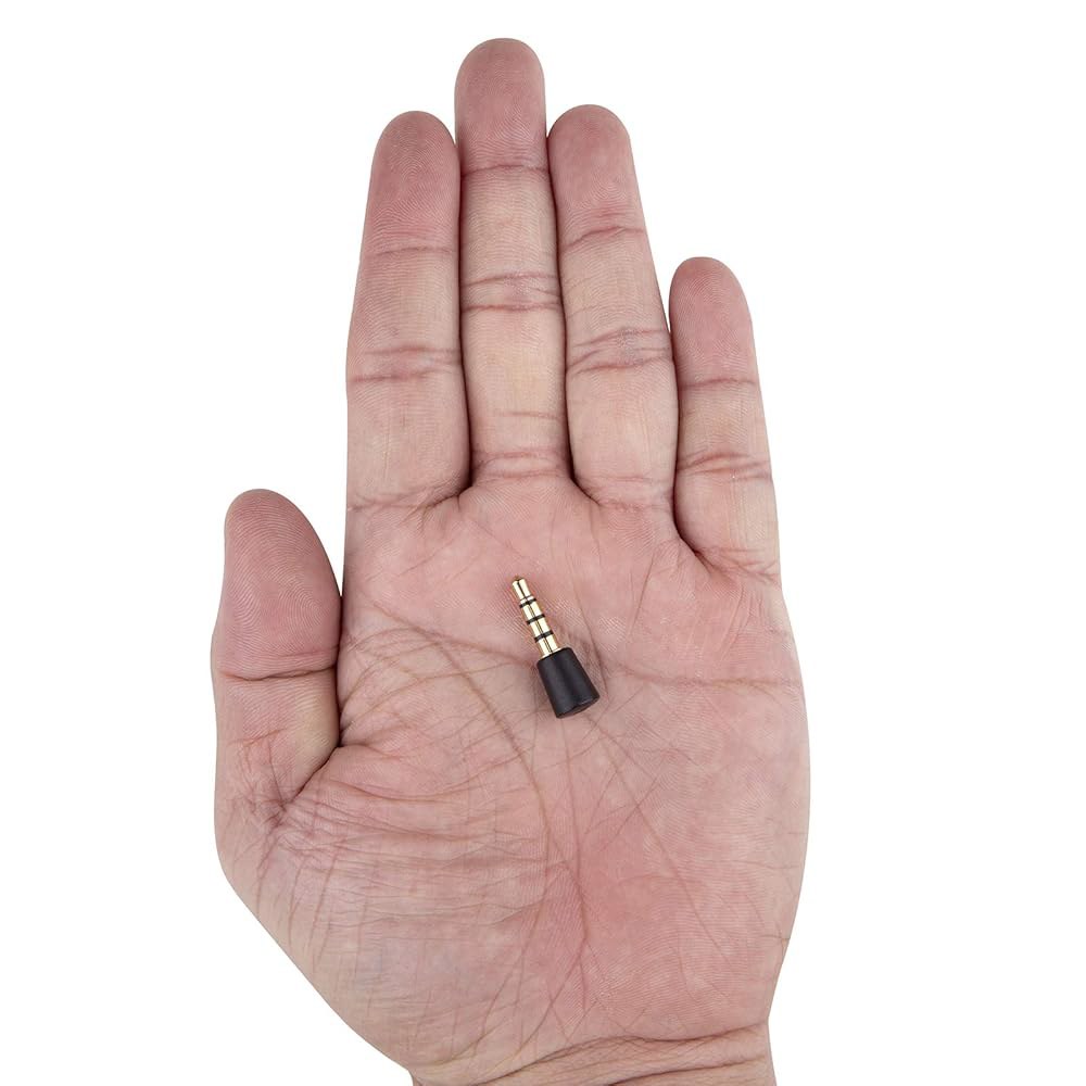 닌텐도 스위치 Wii PS5 PS4 PS3 Xbox 컨트롤러용 마이크 교체 및 브이로그 DSLR 카메라, 미니 3.5mm - 상세 이미지 3