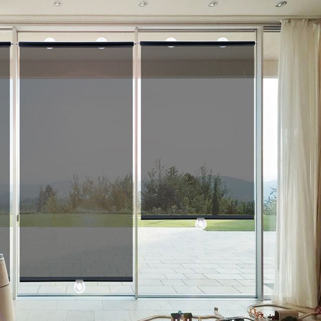 햇빛가리개 사무실 창문 차양막 자외선차단 롤스크린