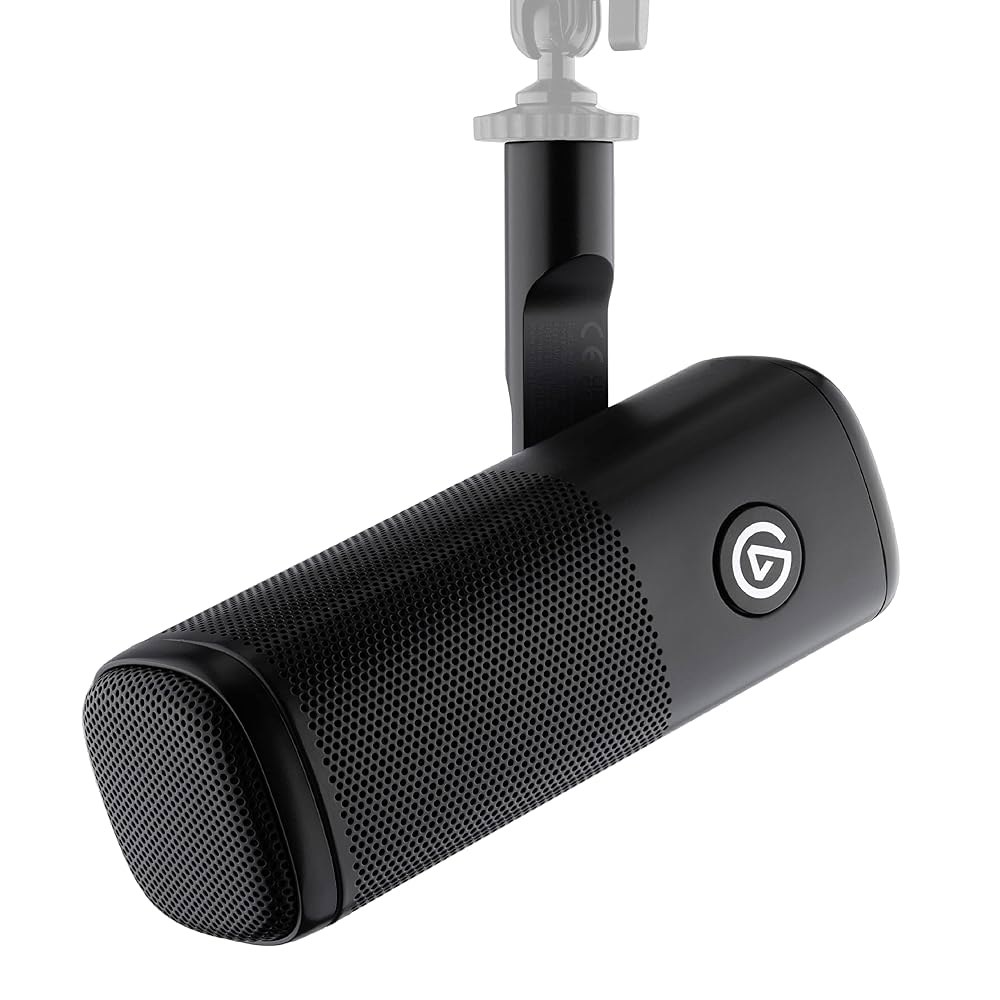 엘가토 웨이브 DX - 동적 XLR 마이크, 카디오이드 패턴, 노이즈 제거, 팟캐스트, 스트리밍, 방송에 최적화된 음성, 신호 부스터 필요 없음, Mac, PC용 모든 인터페이스에 - 상품 이미지