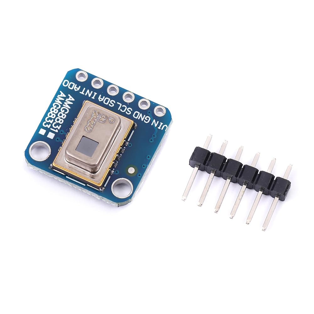 틸린 로봇 AMG8833 8 IR 적외선 온도 열 이미지 배열 카메라 이미징 센서 모듈 I2C 3-5V 라즈베리 파이 아두이노용 - 상품 이미지