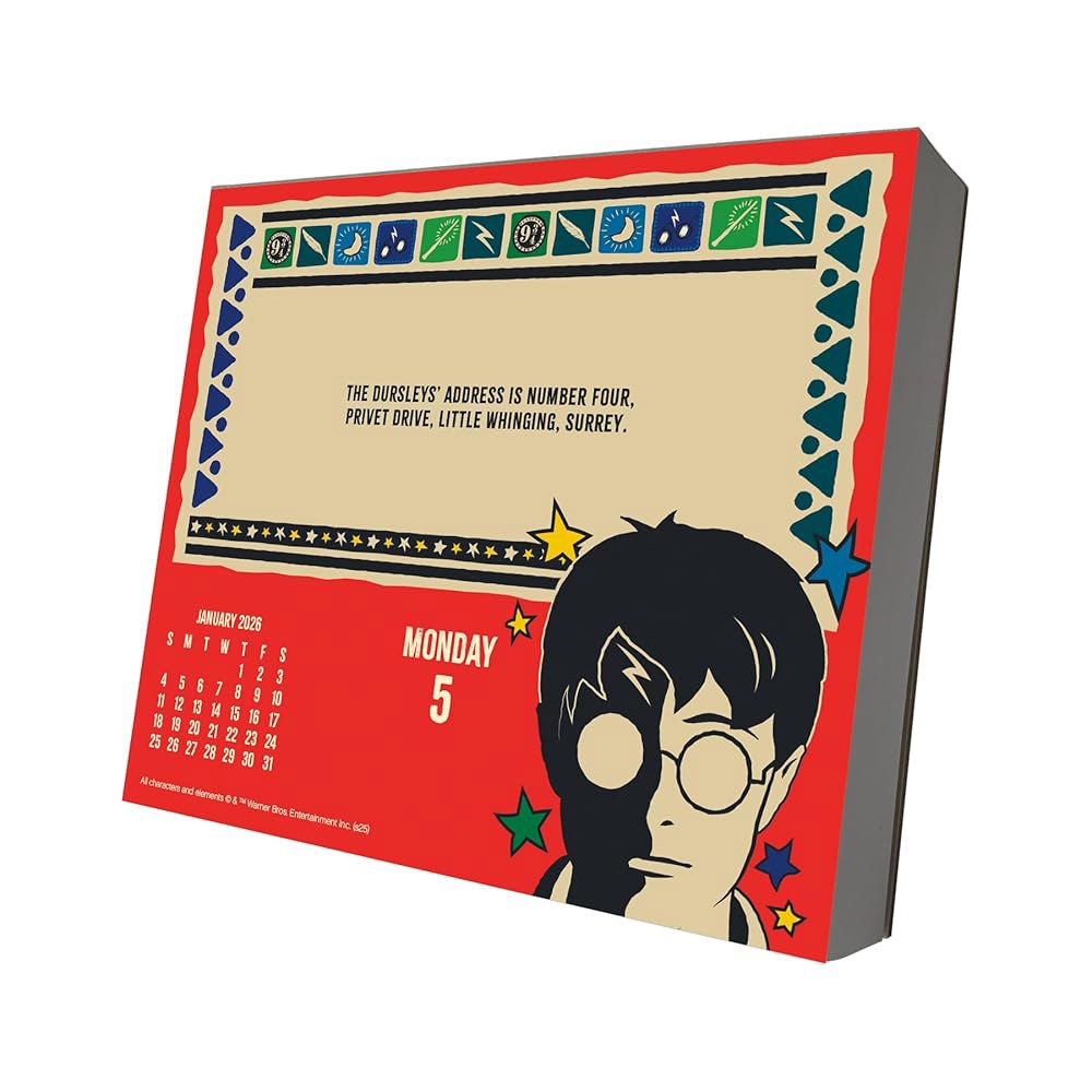 2026 Harry Potter Day-at-a-Time Box Calendar [calendar] - 상세 이미지 2