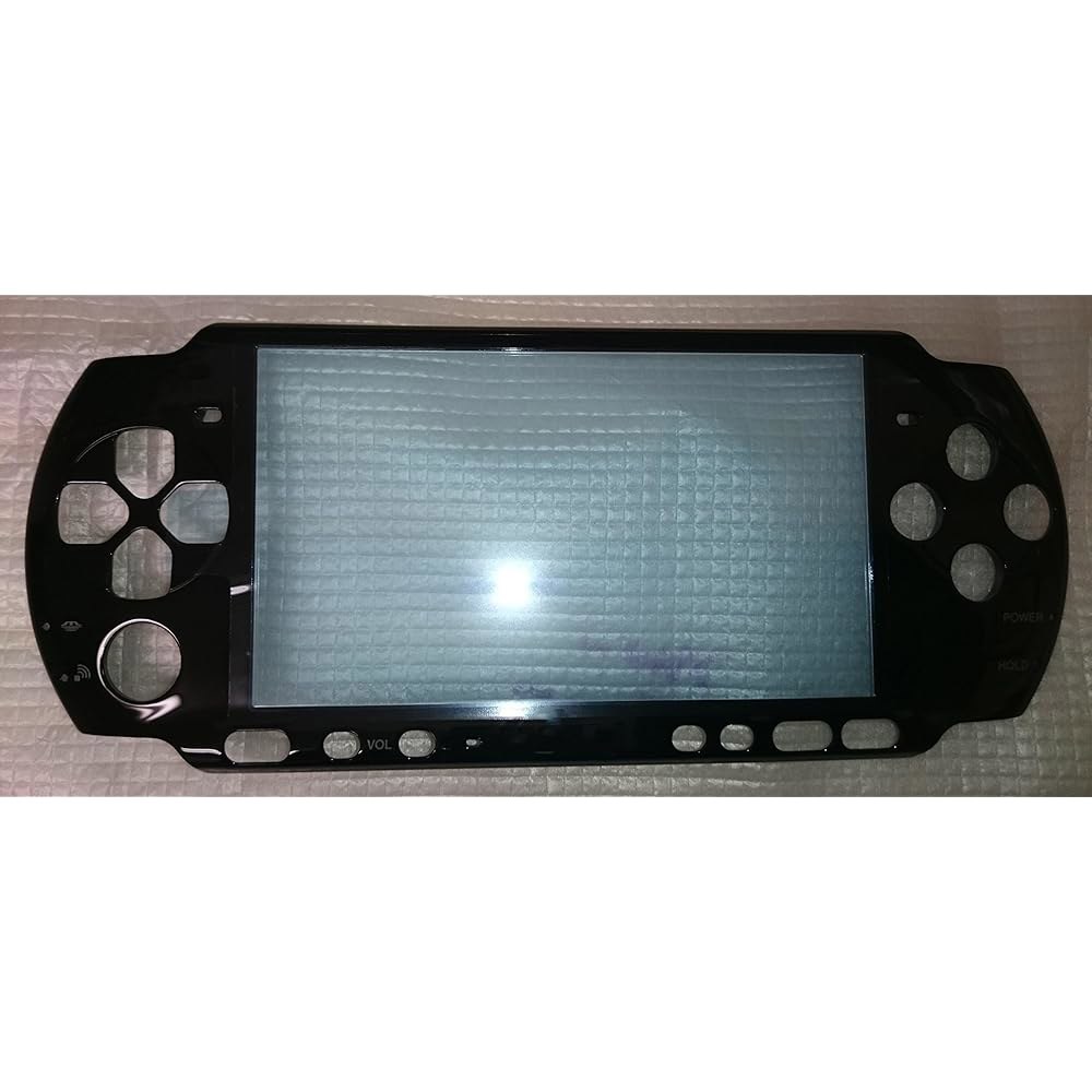 PSP 3000 3001 3002 3003 콘솔 블랙용 새로운 교체용 전면 상단 표면 쉘 케이스 커버 페이스플레이트 - 상세 이미지 3