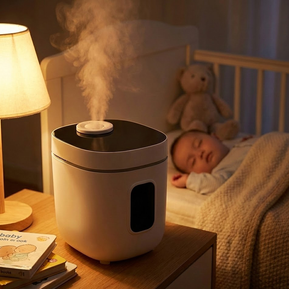 가열식 가습기 올스텐 316 대용량 신생아 아기 온열 통세척