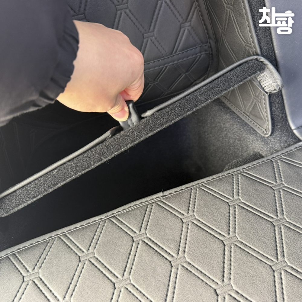 차팡 SUV 트렁크매트 테슬라 모델X 26년- 5인승 리리프레쉬 차량용품 풀커버 차박매트 이미지 8