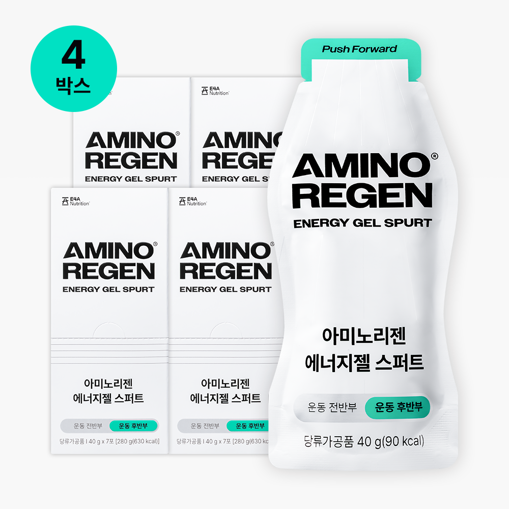아미노리젠 에너지젤 스퍼트 누트로픽 집중력 부스터 7포, 4개 - 상품 이미지