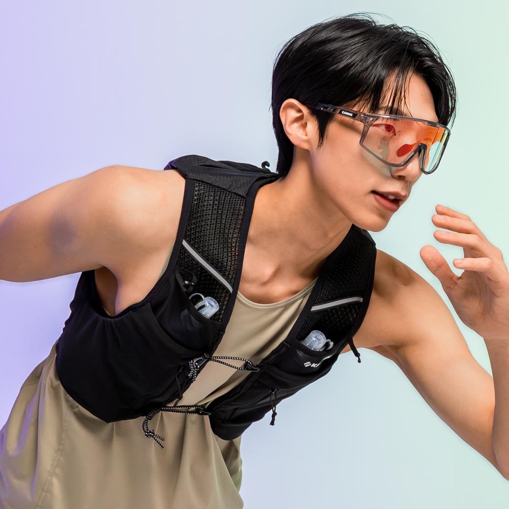 카르닉 러닝조끼 트레일 런닝 베스트 등산 마라톤 경량 가방 이미지 3