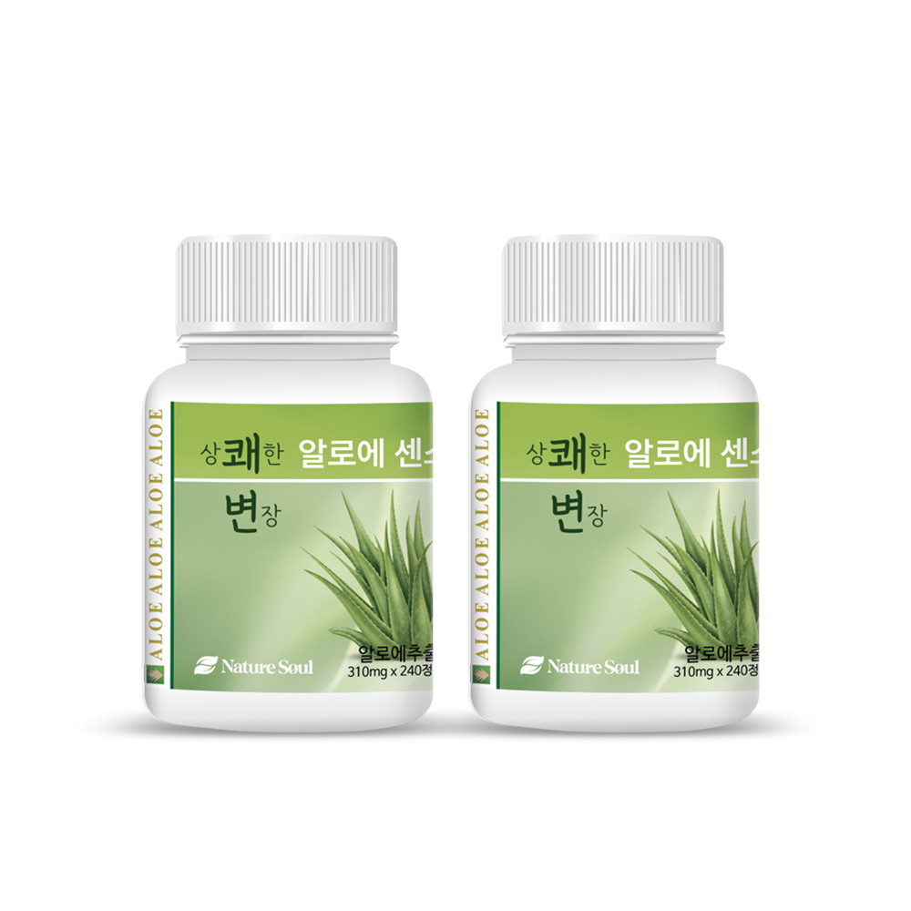 상쾌한변장 알로에센스99 240정, 2개 이미지 6