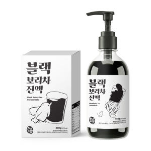미지 블랙 보리차 원액 무색소 무설탕 국산 검정보리 진액 450g, 1개 맛있게 먹은 솔직 후기 - 상품 이미지 1