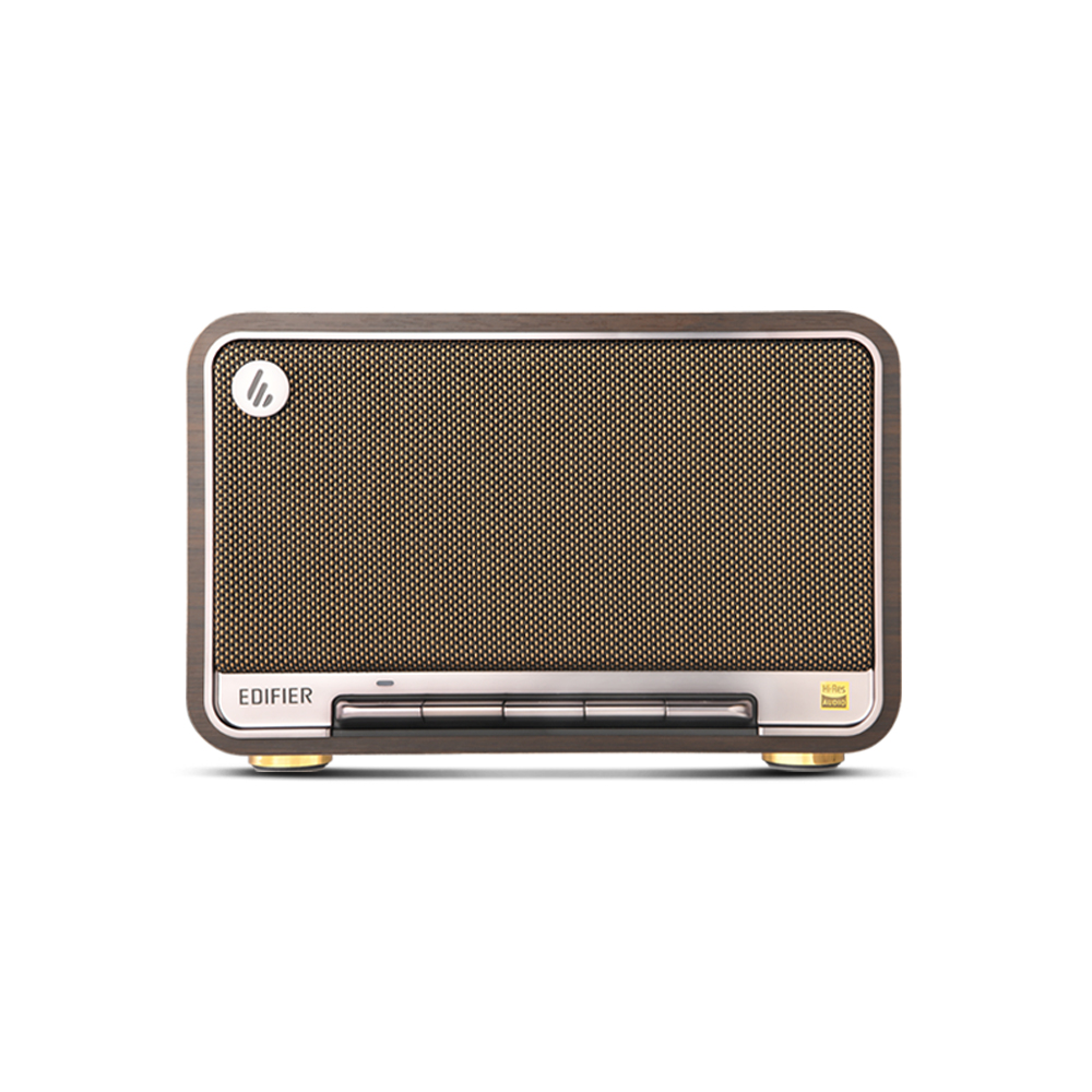 [EDIFIER] D32 레트로 무선 탁상 블루투스 스피커 60W 블랙월넛 이미지 3