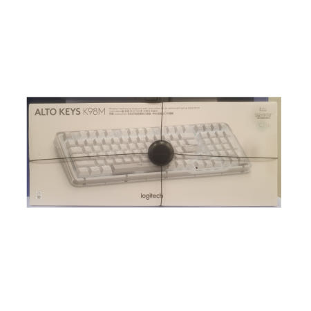 로지텍 [로지텍] ALTO KEYS K98M 정품 오프화이트, 마블축 무선 키보드 [로지텍 코리아 정품]