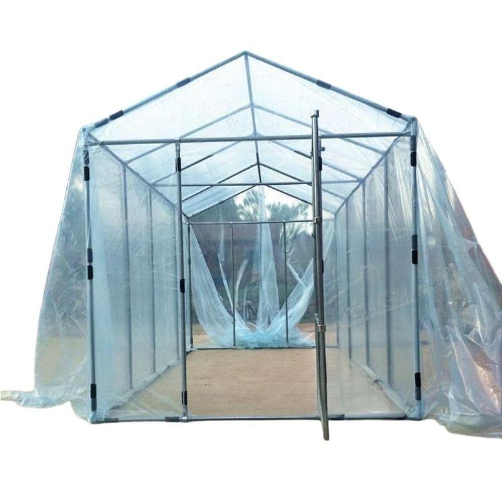 농업용 대형 비닐하우스 조립실 농막 온실 텃밭 2.5x3x2.35m+필름 - 상품 이미지