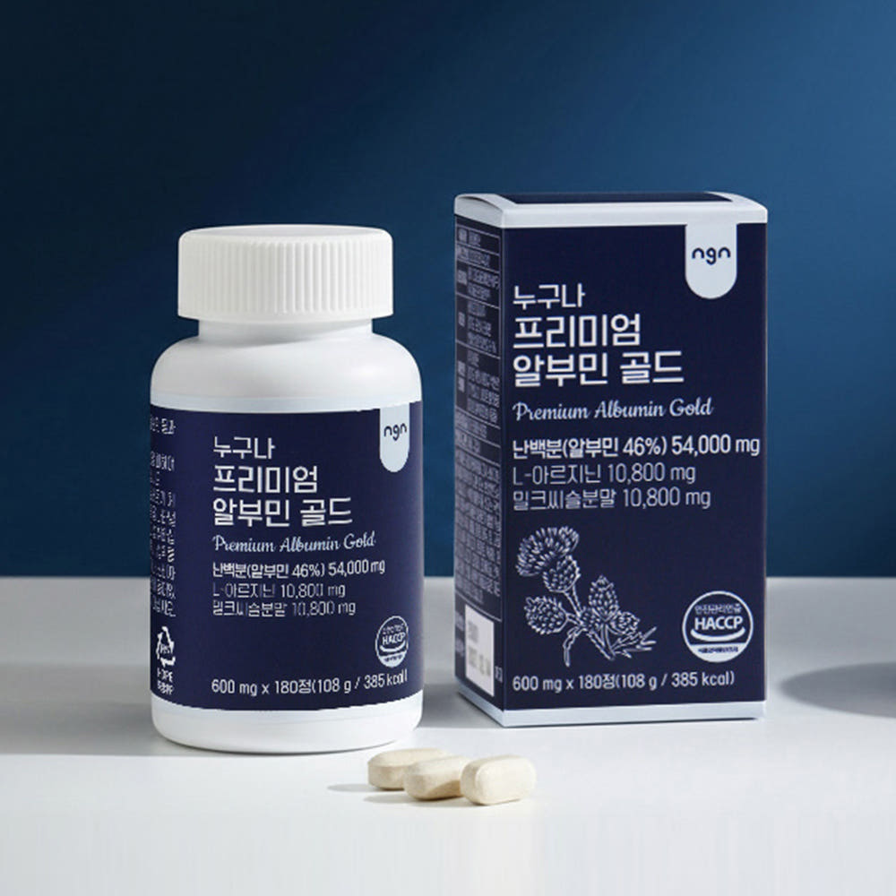 누구나건강 프리미엄 알부민 골드 2개
