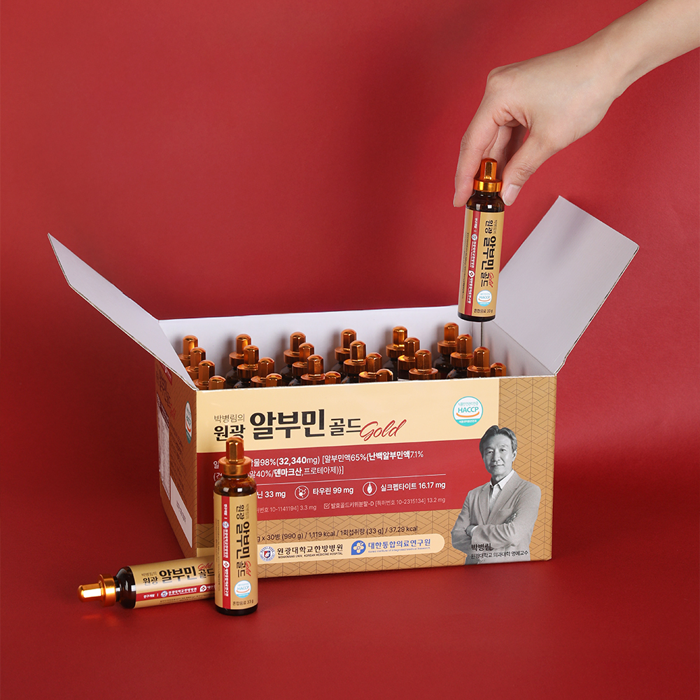 박병림의 원광 마시는 알부민 골드 아르기닌 함유 원광한방생활건강 30개입, 1개 - 상세 이미지 3
