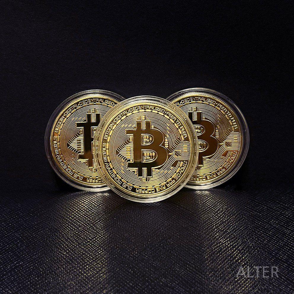 BTC Bit B 비트코인 이더리움 가상 비트코인 월드 기념 컬렉션 창작 선물 맞춤형 고객 서비스 연락처 - 상세 이미지 4