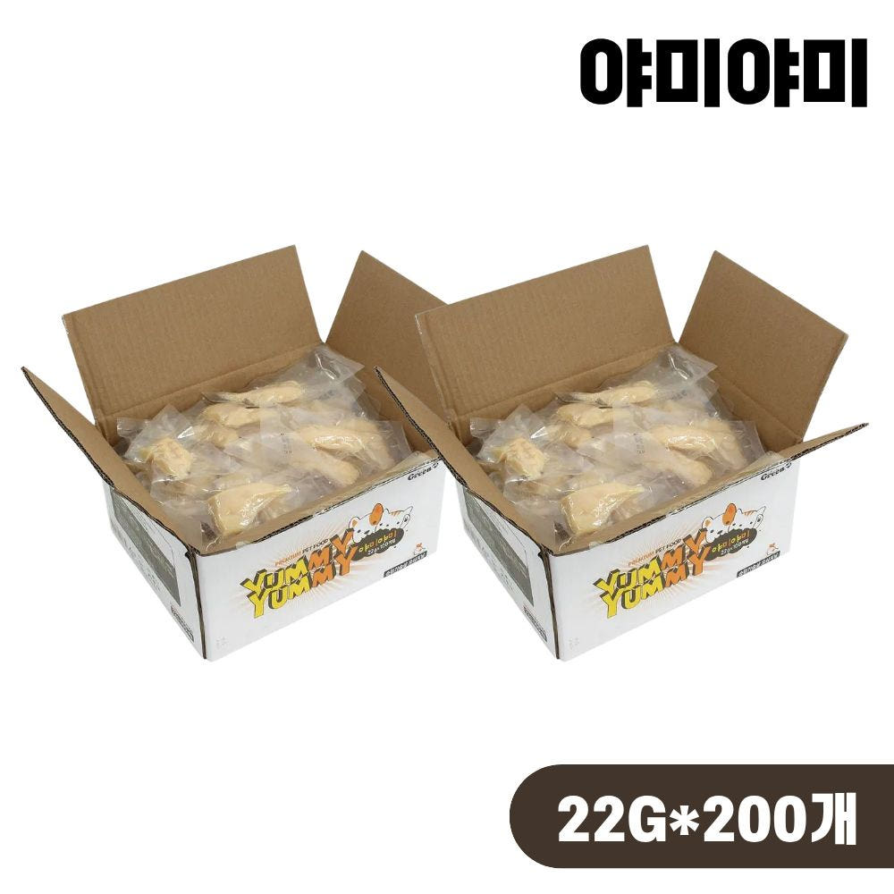 야미야미 닭가슴살 통살간식 오리지날 22g 200개 가격 추이 무릎냥이 동동이네 야미야미 닭가슴살 통살간식 오리지날 22g 200개 - 최저가 38,900원