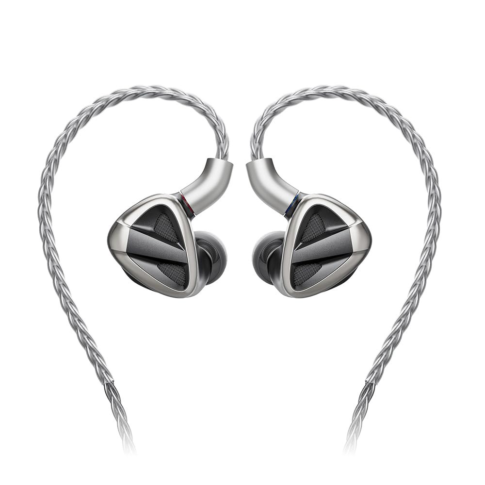 FiiO FH19 HiFi IEM 이어폰 헤드폰 BA 탈착식 + IEM, MMCX 위한 6 뮤지션 오디오 케이블 애호가를 다이나믹 하이브리드 드라이버 - 상품 이미지