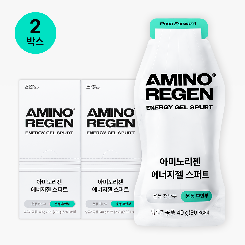 아미노리젠 에너지젤 스퍼트 누트로픽 집중력 부스터 7포, 2개 - 상품 이미지