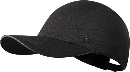 [해외]가디엠켄스드 여성 레이스 데이 러닝캡 퍼포먼스 메시 모자 - 우수한 통풍 경량 반사 안전성 6 5/8-7 1/2 Black