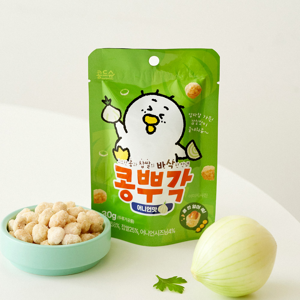 [체험팩] 콩뿌각 3종 랜덤 패키지 콩부각 콩간식 콩과자 콩튀김 이미지 2