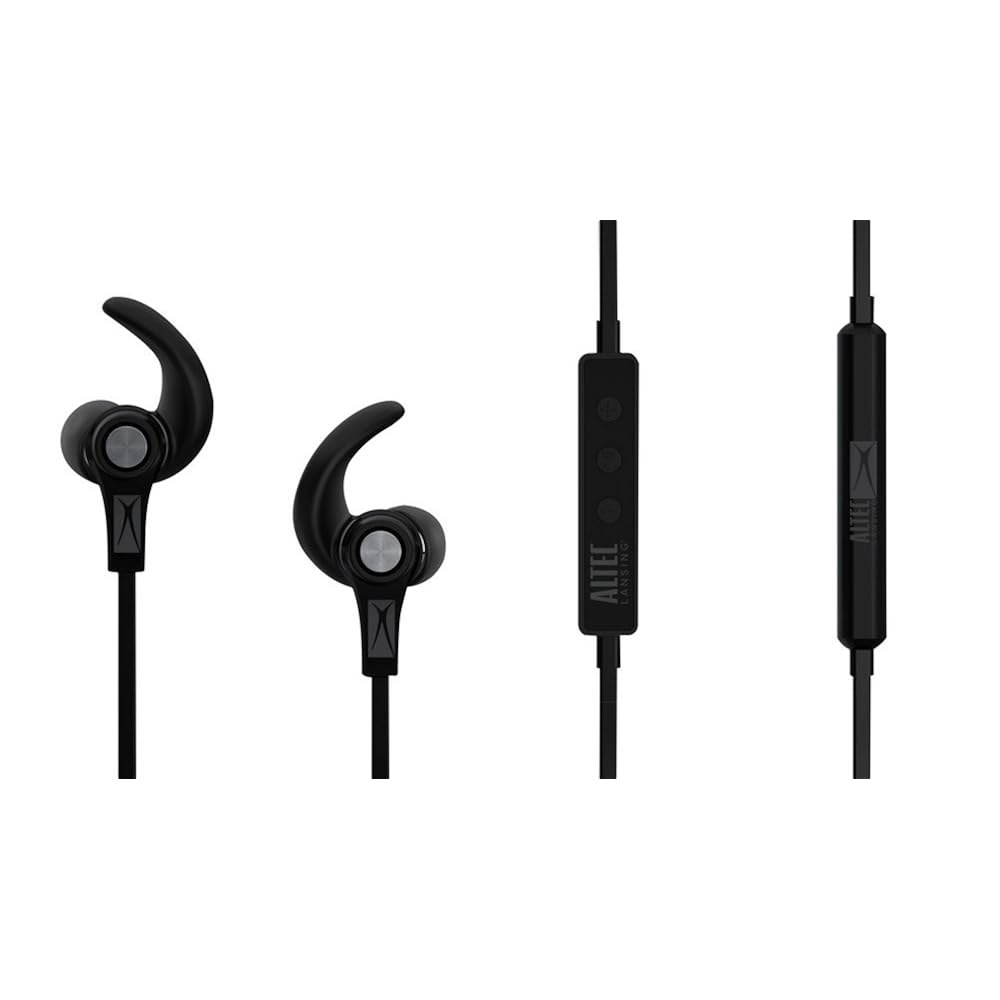 Altec Lansing MZX856-BLK 블루투스 액티브 블랙 이어버드, Black - 상품 이미지