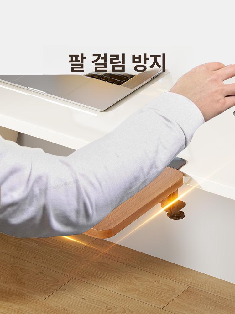 무타공 책상확장 선반 직장인 사무용품 데스크 접이식 스탠드 접이식 스탠드+티크 17.5 x 25cm - 상세 이미지 2