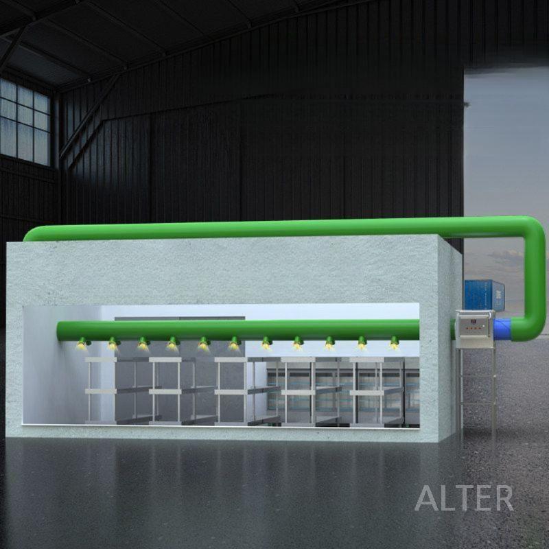 대형 하우스난방 열풍기 온실 농작물 히터 공장 35KW 380V 스테인리스 - 상세 이미지 3