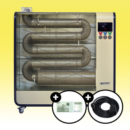 화레이 원적외선 튜브히터 오일 곱창난로 돈풍기 특대형 FSH-23000N (포토리뷰이벤트)