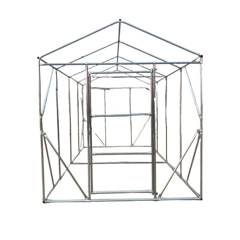 농업용 대형 비닐하우스 조립실 농막 온실 텃밭 2.5x3x2.35m+필름 - 상세 이미지 3