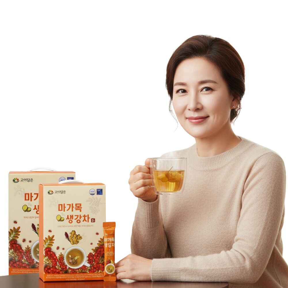 마가목 열매 효능 마가목 생강차 100포 국산 - 상품 이미지