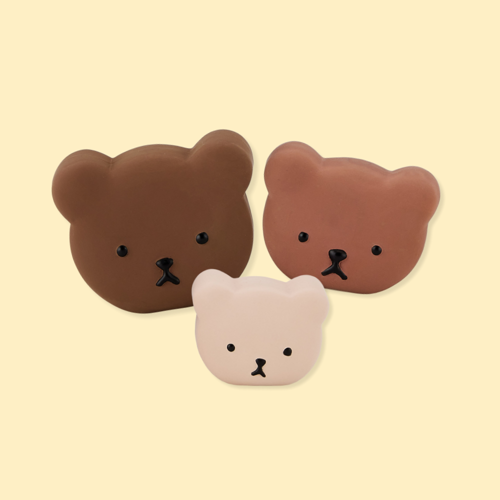 [아아랜드] 곰세마리 베어랜드 베이비베어 삑삑이 강아지 분리불안 장난감