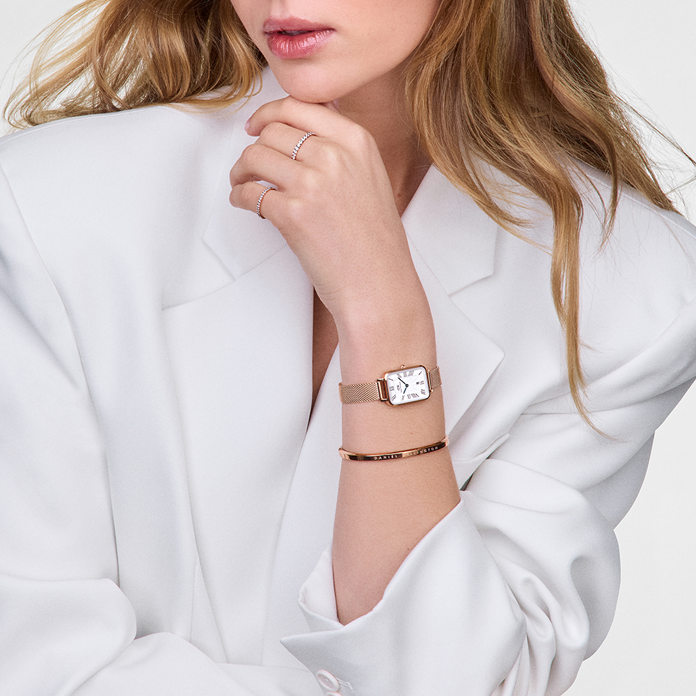 다니엘 웰링턴 CLASSIC BANGLE BRACELET 데일리 우정 선물 뱅글 커플팔찌 - 상세 이미지 5