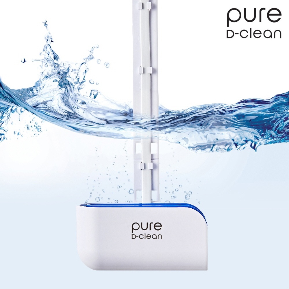 자동 변기 세정제 퓨어디클린 전자식 변기청소 크리너 살균기 국내제조