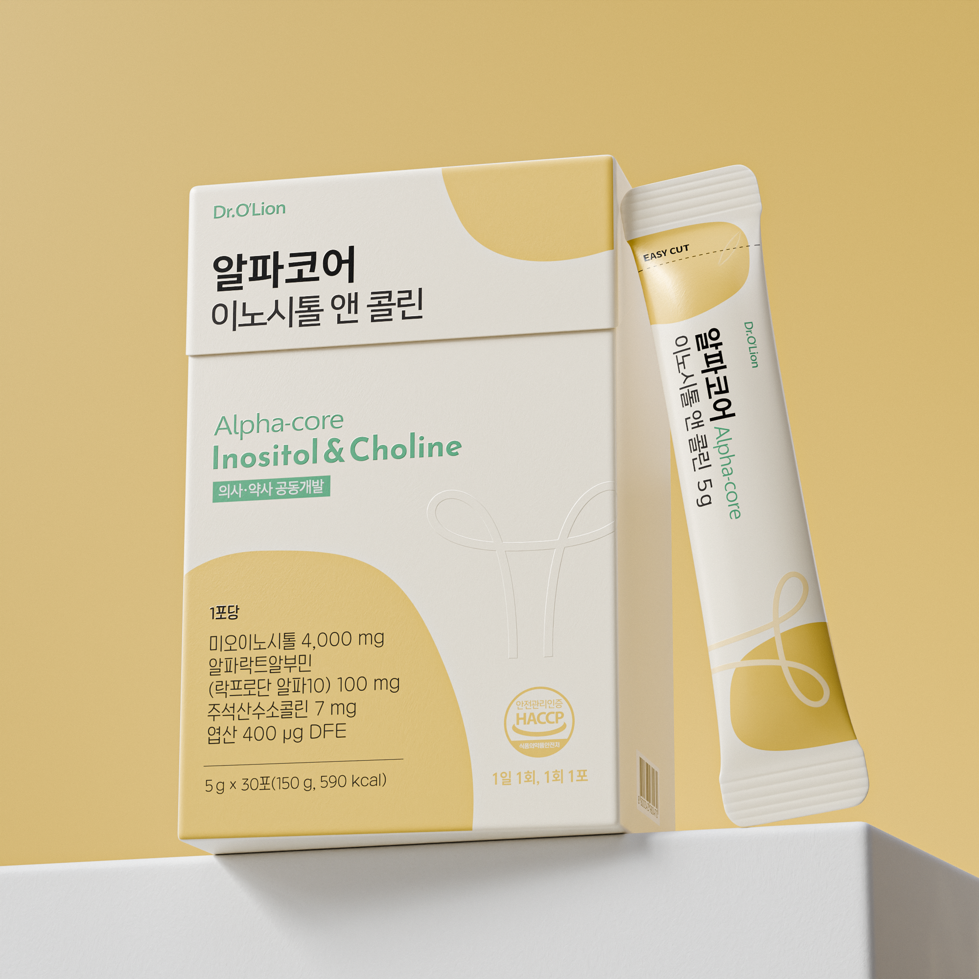 알파코어 콜린이노시톨 미오 이노시톨4000 알파락트알부민 멜팅 분말 30포, 1개 제품 이미지